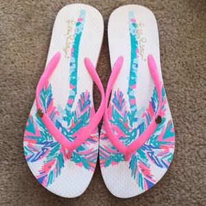 Lilly Pulitzer Flip Flops